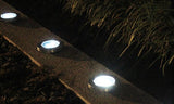 Solar-Powered 8-LED Pathway Disk Lights (4-, 8-, 12-, or 16-Pack) - Best2Try