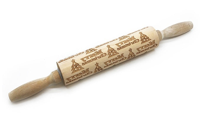 Embossing Cookie Dough Rolling Pin - Best2Try