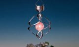 Solar-Powered LED Color-Changing Crystal Wind Chime - Best2Try