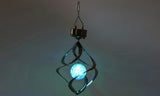 Solar-Powered LED Color-Changing Crystal Wind Chime - Best2Try